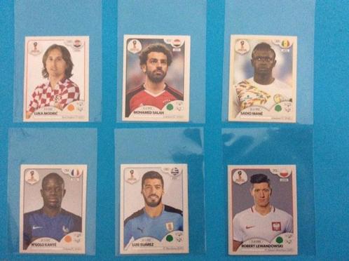 Panini stickers WK 2018 sterren (Suarez,Salah,Lewandowski..., Hobby en Vrije tijd, Stickers en Plaatjes, Nieuw, Meerdere stickers