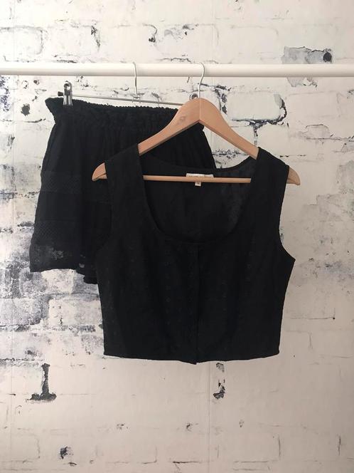 Moost wanted Nove setje maat S/M, Kleding | Dames, Tops, Gedragen, Maat 38/40 (M), Zwart, Ophalen of Verzenden