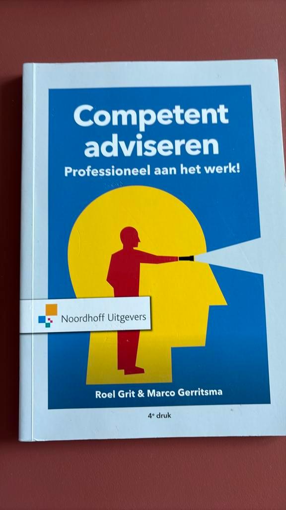 Marco Gerritsma - Competent adviseren, Boeken, Advies, Hulp en Training, Zo goed als nieuw, Ophalen of Verzenden