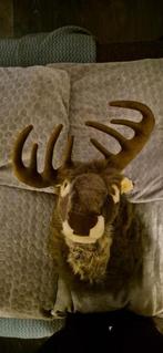 pluche rendier / hert hoofd, Ophalen, Zo goed als nieuw