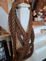 Bussel grof bruin oud dik touw, decoratief, Ophalen