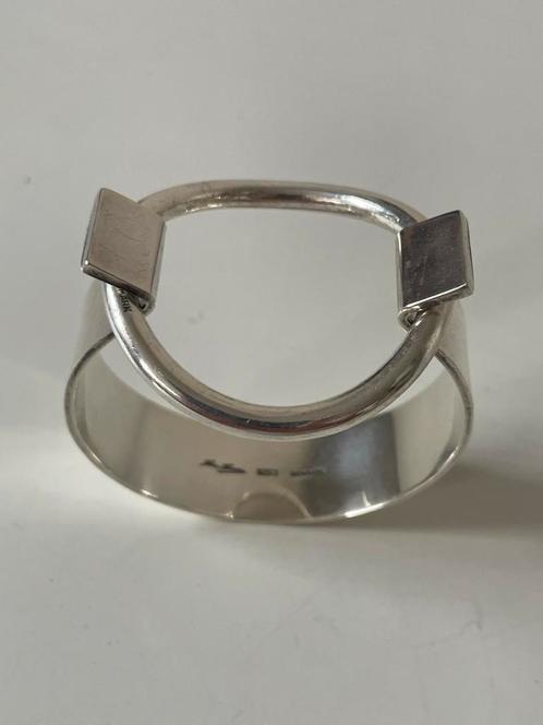 Hans Hansen Armband., Sieraden, Tassen en Uiterlijk, Armbanden, Gebruikt, Zilver, Ophalen of Verzenden
