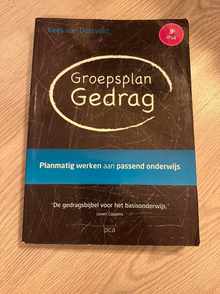 Groepsplan Gedrag - Kees van Overveld, Boeken, Studieboeken en Cursussen, Gelezen, HBO, Alpha, Ophalen of Verzenden
