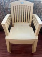 Hartmann tuinstoelen creme, zeer goede staat, Tuin en Terras, Tuinstoelen, Ophalen, Kunststof