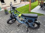 Knaap fatbike/ e-bike arctic blue, Fietsen en Brommers, Elektrische fietsen, Zo goed als nieuw, 47 tot 51 cm, 30 tot 50 km per accu