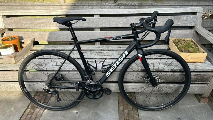 Sensa Romagna Disc Black 105 54cm, Fietsen en Brommers, Fietsen | Racefietsen, Zo goed als nieuw, Overige merken, Meer dan 20 versnellingen