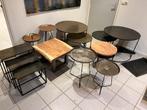 Salontafel salontafels, Huis en Inrichting, Tafels | Salontafels, 50 tot 100 cm, Rond, Ophalen of Verzenden, Zo goed als nieuw