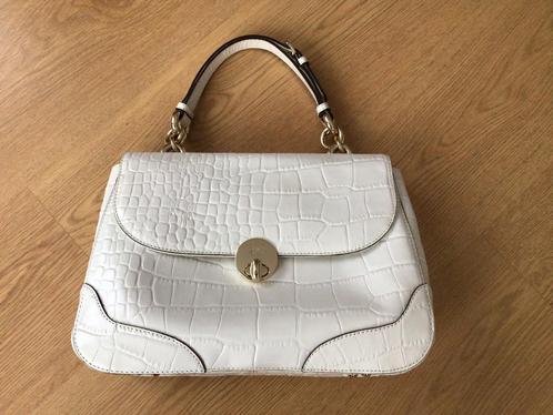 Mooie ruime DKNY leren tas wit croco met losse schouderband, Sieraden, Tassen en Uiterlijk, Tassen | Damestassen, Zo goed als nieuw