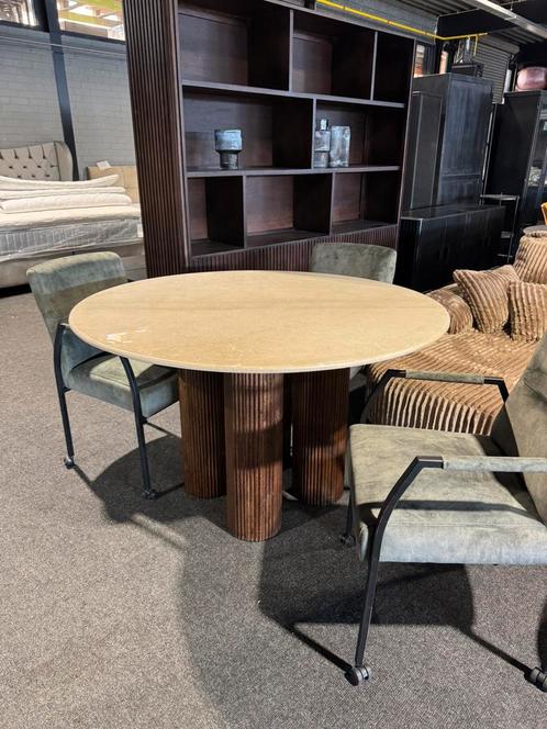 Eettafel xavi -30%korting Showroom model #Meubelmepper, Huis en Inrichting, Tafels | Eettafels, Nieuw, 200 cm of meer, Vijf personen of meer