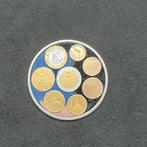 1 oz zilveren munten der eurostaten Slovenië 2007, Postzegels en Munten, Edelmetalen en Baren, Ophalen of Verzenden, Zilver