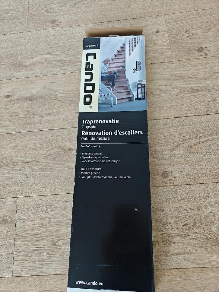 RVS Trapspin - ongebruikt, Doe-het-zelf en Verbouw, Meetapparatuur, Nieuw, Multimeter, Ophalen