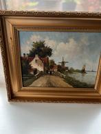 Willem Visser Landschapsschilderij - Antwerpen, Antiek en Kunst, Ophalen