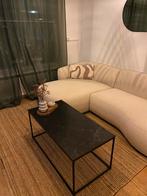 Salontafel marmerlook, Ophalen, 100 tot 150 cm, 50 tot 100 cm, Zo goed als nieuw