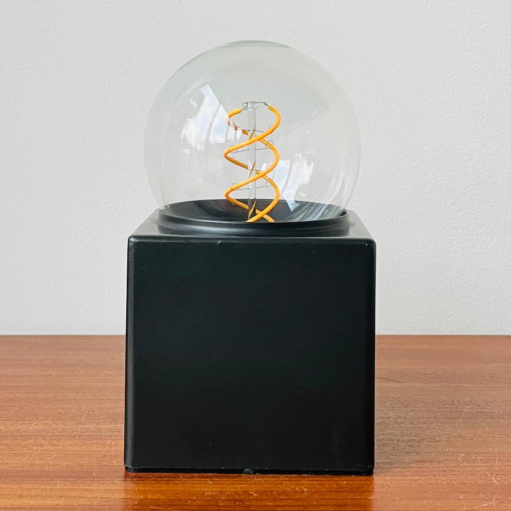 Vintage jaren 70 Philips cube light kubus lamp, Gebruikt, Vintage, Kubus lamp, Ophalen of Verzenden