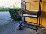 Argentijnse houtskool bbq (parilla), Tuin en Terras, Houtskoolbarbecues, Ophalen, Zo goed als nieuw