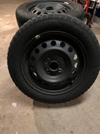 Winterbanden Hankook 165/65R14 met velg, 14 inch, Gebruikt, Banden en Velgen, Winterbanden