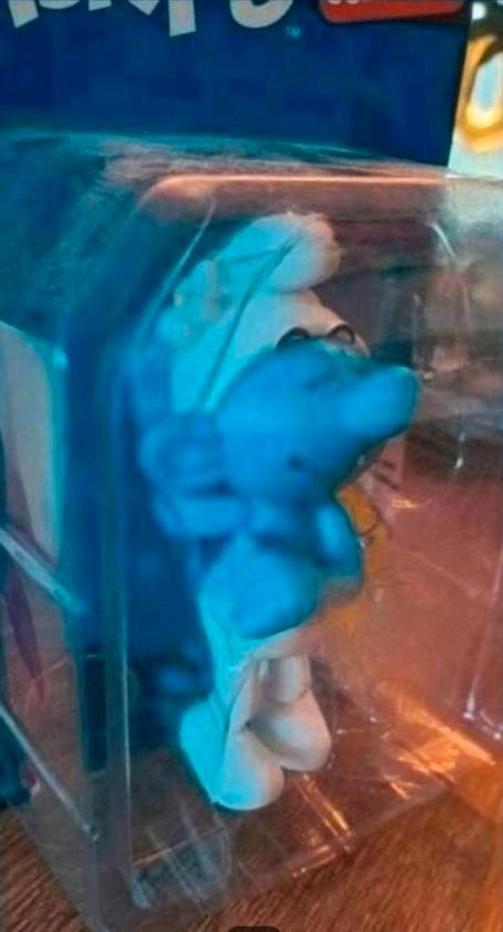 Nieuw: Hippe Smurf in doos. The Large figure Collection., Verzamelen, Smurfen, Nieuw, Overige Smurfen, Ophalen of Verzenden