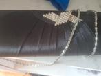 Mooie Zwarte Clutch, Nieuw, Nieuw, Ophalen of Verzenden, Avondtasje, Zwart