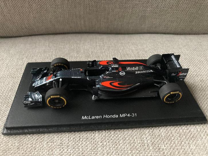 ✅ Fernando Alonso 1:43 2016 Mclaren Honda MP4-31 F1 TM1119, Verzamelen, Automerken, Motoren en Formule 1, Nieuw, Formule 1, Ophalen of Verzenden