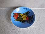 Diep bord 12 cm. Vis 2001 Blauw Corneille, Huis en Inrichting, Keuken | Servies, Ophalen of Verzenden, Zo goed als nieuw, Bord(en)