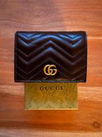 Gucci Marmont portemonnee, Ophalen of Verzenden, Zo goed als nieuw, Zwart