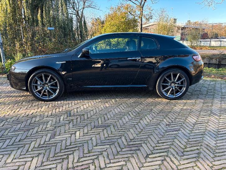 Zeer nette, originele Alfa Romeo Brera 3.2 JTS V6 2007 Zwart, Auto's, Alfa Romeo, Particulier, Brera, Benzine, G, Coupé, Handgeschakeld