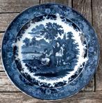 Regout bord Ruth & Boaz 1860 - 1880, Ophalen of Verzenden