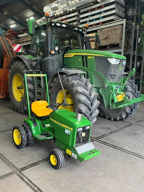John deere 130 zitmaaier, Tuin en Terras, Zitmaaiers, Gebruikt, 90 tot 120 cm, Elektrische starter, Ophalen