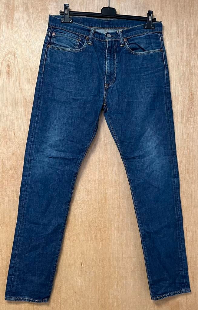 Levi’s 512 slim tapered spijkerbroek blauw - Maat W34 L32, Blauw, Ophalen of Verzenden, Zo goed als nieuw, W33 - W34 (confectie 48/50)