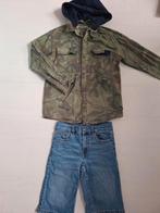 Gaaf setje Zara mt 140: blouse camouflage + korte broek!, Kinderen en Baby's, Jongen, Gebruikt, Ophalen of Verzenden, Broek