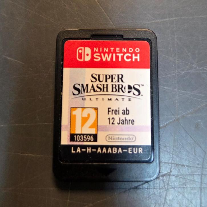 Switch Game | Super Smash Bros Ultimate ( Card Only ), Spelcomputers en Games, Spelcomputers | Nintendo Switch, Zo goed als nieuw