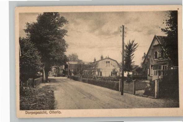 Dorpsgezicht Otterlo, Verzenden, 1920 tot 1940, Ongelopen, Gelderland