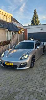 Porsche Panamera 4.8 4S PDK 2011 Grijs, Auto's, Porsche, Automaat, Bluetooth, 4 stoelen, Leder
