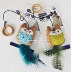 Kattenspeelgoed  " Uil van kurk aan elastiek  "  NIEUW!, Dieren en Toebehoren, Ophalen of Verzenden, Nieuw, Speelmuis