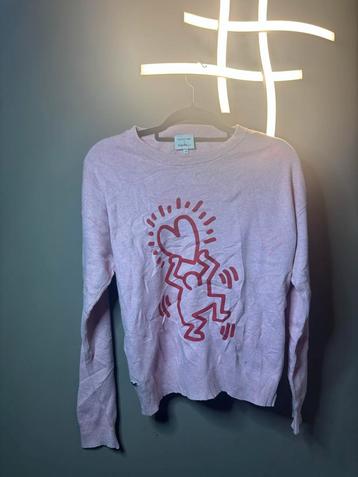 Lacoste x Keith Haring Trui Roze Maat S beschikbaar voor biedingen