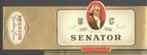 KISTETKET 4 STUKS SENATOR GUMLDEN EEUW, Verzamelen, Ophalen, Zo goed als nieuw, Sigarenbandjes