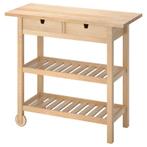 Keukentrolly FÖRHÖJA Roltafel, berken, 100x43 cm IKEA, Huis en Inrichting, Keuken | Keukenelementen, Ophalen, Overige kleuren