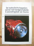Scania Koppelomvormer Brochure ca 1982 - GH774 142, Ophalen, Zo goed als nieuw, Overige merken, Scania