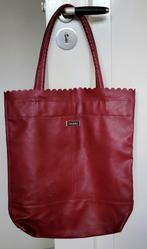 Mooie rode shopper tas van Saskhi., Ophalen of Verzenden, Zo goed als nieuw, Rood, Shopper