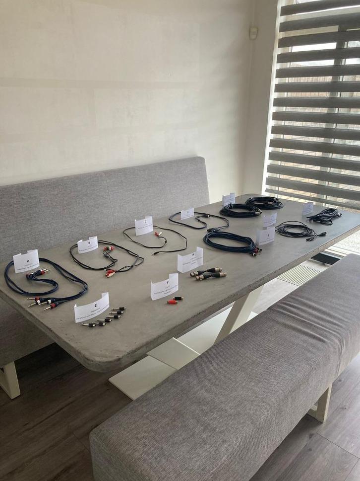 RCA-/Tulp-, Jack-, XLR-kabels en Jack koppelstukken (BIEDEN), Muziek en Instrumenten, Kabels en Stekkers, Gebruikt, Apparatuur