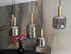 Hanglamp eetkamertafel, 5 lampen, light &living LEKAR, Huis en Inrichting, Lampen | Hanglampen, Ophalen, Zo goed als nieuw