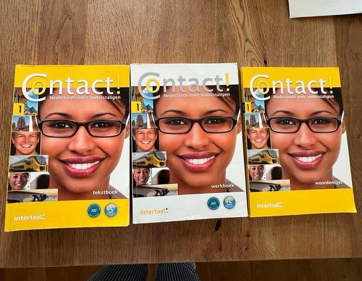 Contact - Nederlands voor anderstaligen A1 - A2, Boeken, Studieboeken en Cursussen, Gelezen, Niet van toepassing, Ophalen of Verzenden