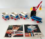 Lego 125 (3x) + 132 trein vintage setjes jaren 70, Kinderen en Baby's, Speelgoed | Duplo en Lego, Ophalen of Verzenden, Gebruikt