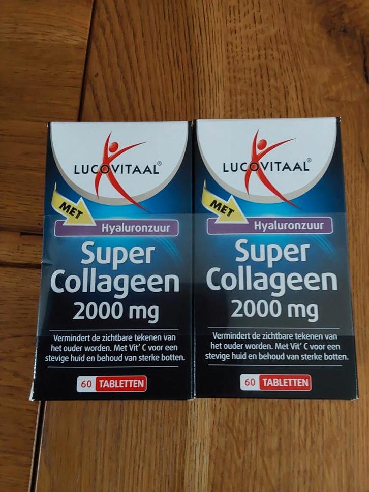 2 stuks collageen met hyaluronzuur en vitamine C, Sieraden, Tassen en Uiterlijk, Uiterlijk | Gezichtsverzorging, Nieuw, Verzorging