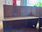 Houten hoekbankje, Huis en Inrichting, Ophalen, Gebruikt, Minder dan 75 cm, 150 tot 200 cm
