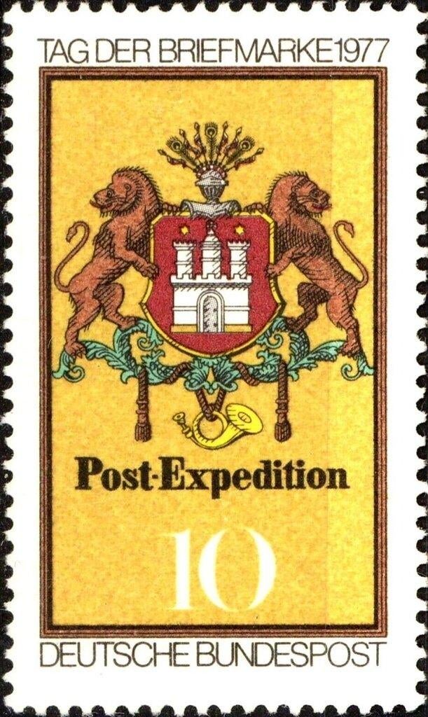 Y&T 795 – Michel 948 – Dag van de postzegel – 1977 – XXX, Ophalen of Verzenden, BRD, Postfris
