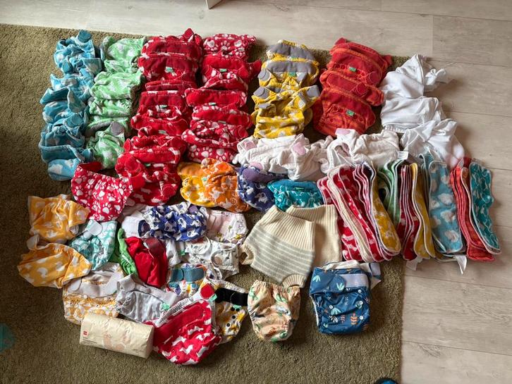 Wasbare luiers Tots bots, Kinderen en Baby's, Babyvoeding en Toebehoren, Zo goed als nieuw, Ophalen of Verzenden