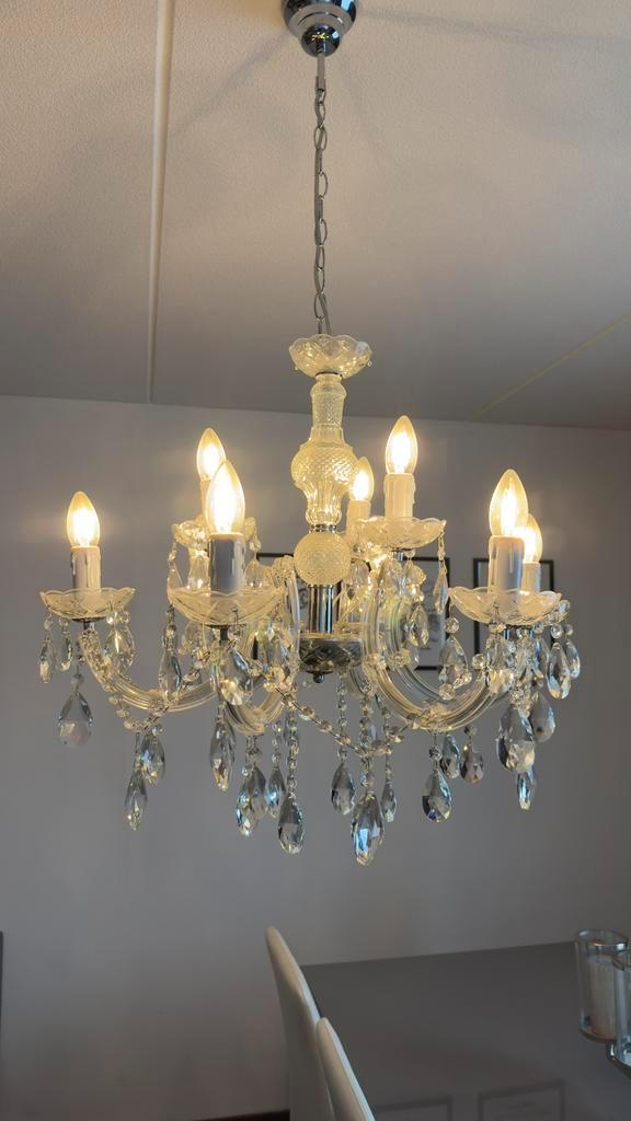 Kroonluchter, Huis en Inrichting, Lampen | Kroonluchters, Zo goed als nieuw, Ophalen