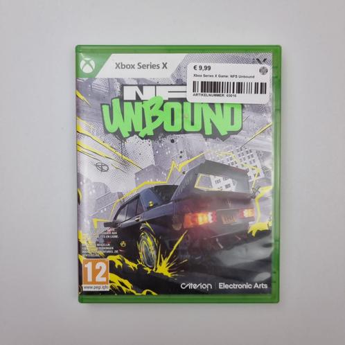 Xbox Series X Game: NFS Unbound, Spelcomputers en Games, Games | Xbox Series X en S, Zo goed als nieuw