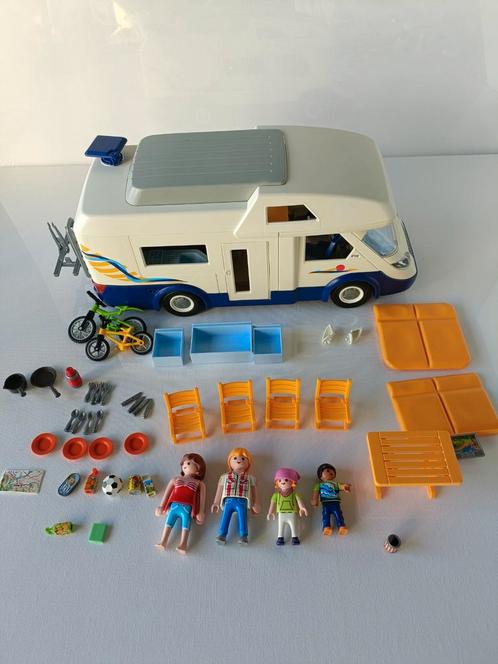 Playmobil Camper 4859 - Compleet, Kinderen en Baby's, Speelgoed | Playmobil, Zo goed als nieuw, Ophalen of Verzenden